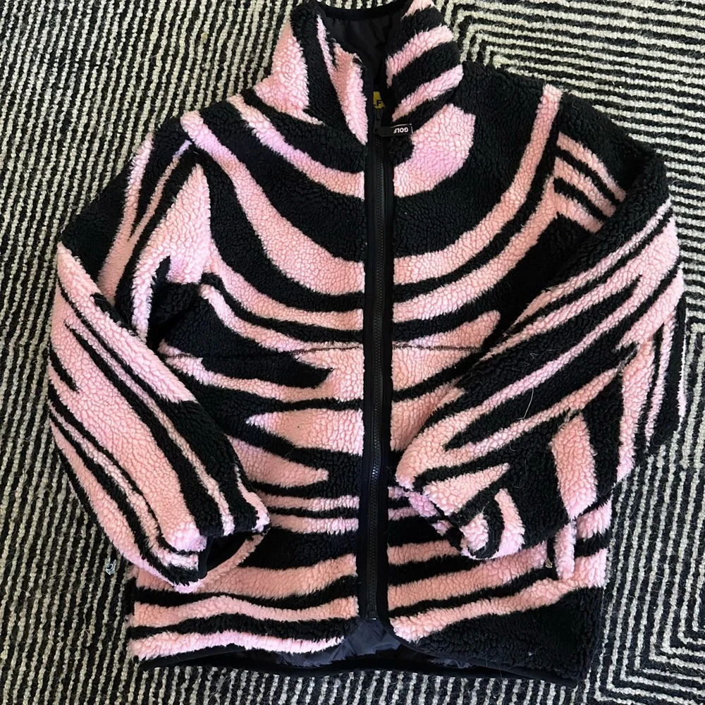 Golf Wang Unisex Melted Sherpa Black Pink Swir